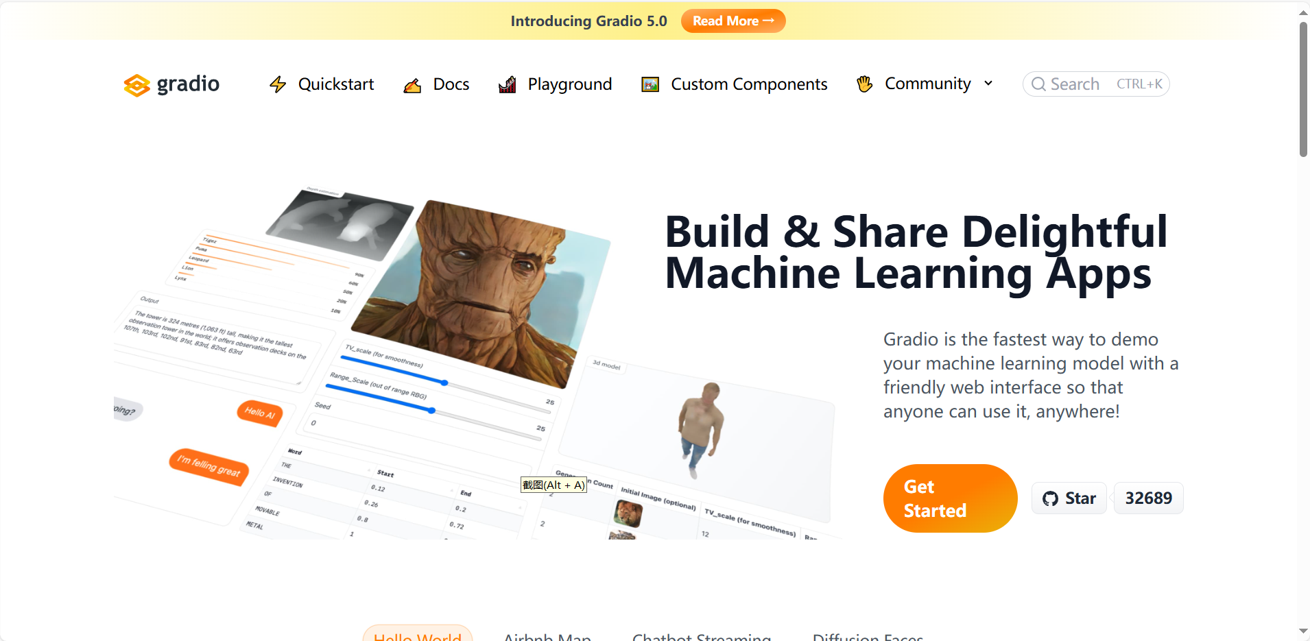 写在Gradio 5 稳定版正式发布之际的Gradio全网最全详解(含：介绍、官网、入门教程)